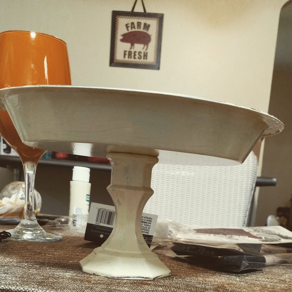 Farmhouse tiered tray